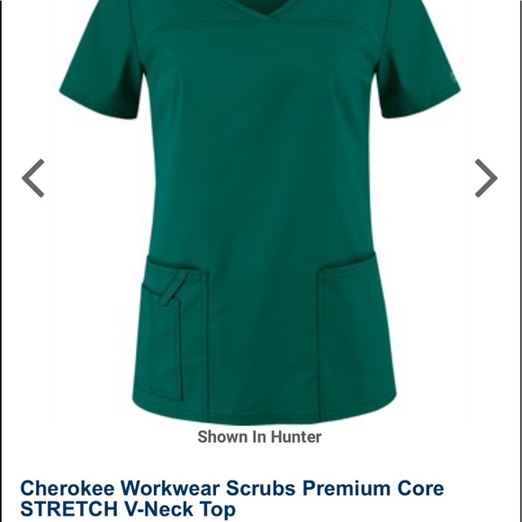 NWT Cherokee Scrub Top - Picture 8 of 8